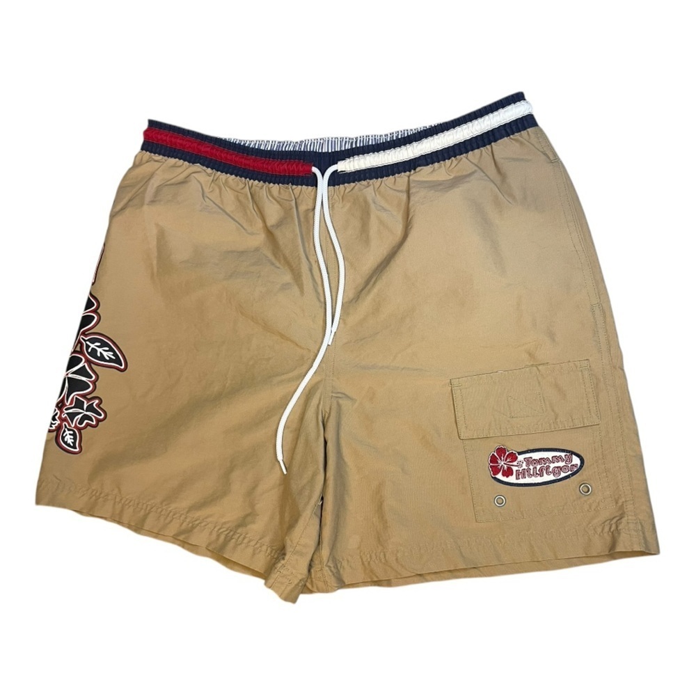 VTG Y2k Tommy Hilfiger Swim Trunks Sz M EUC